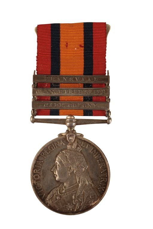 QUEENS SOUTH AFRICA MEDAL TO 9701 PTE J LEADER 45TH COY IMP YEO