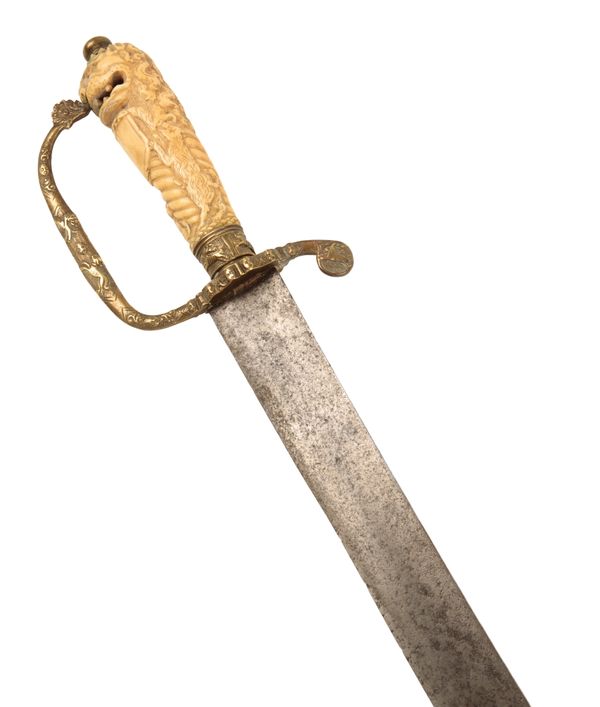 19TH CENTURY CONTINENTAL HUNTING DAGGER