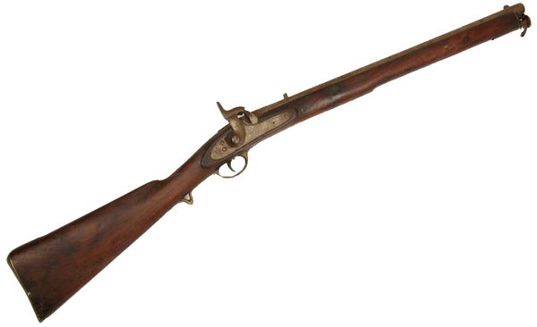 19TH CENTURY PERCUSSION RIFLE