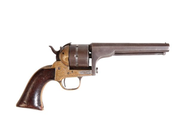 MOORES PATENT FIREARMS COMPANY US SEVEN SHOT RIM FIRE REVOLVER