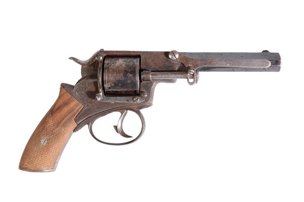 JAMES CALDERWOOD .38 RIM FIRE REVOLVER