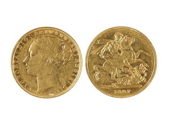 VICTORIA, SOVEREIGN, 1887