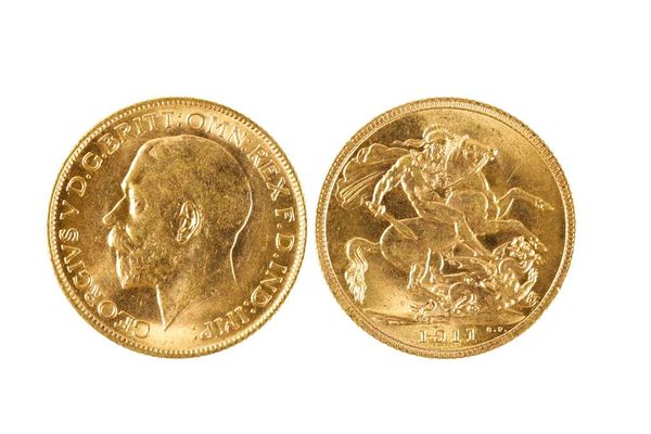 GEORGE V, SOVEREIGN, 1911