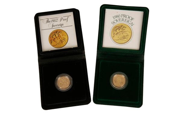 ELIZABETH II, PROOF SOVEREIGN, 1980 