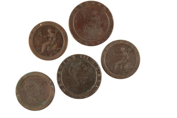 1797 PENNIES AND TWO PENNIES