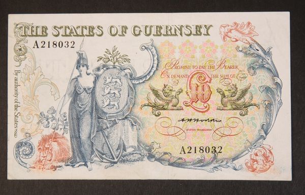 £10 NOTE THE STATES OF GUERNSEY