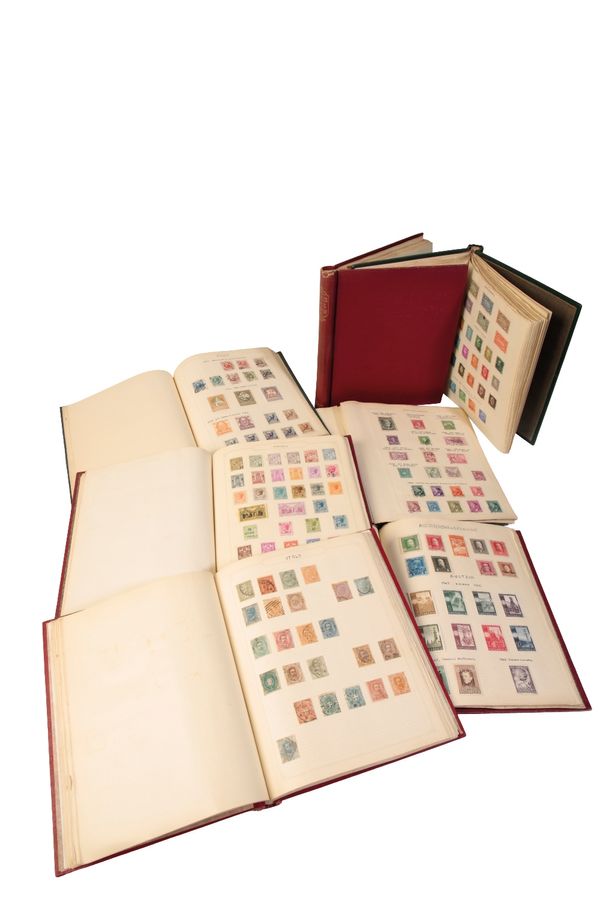 SEVEN STANLEY GIBBONS SIMPLEX ALBUMS