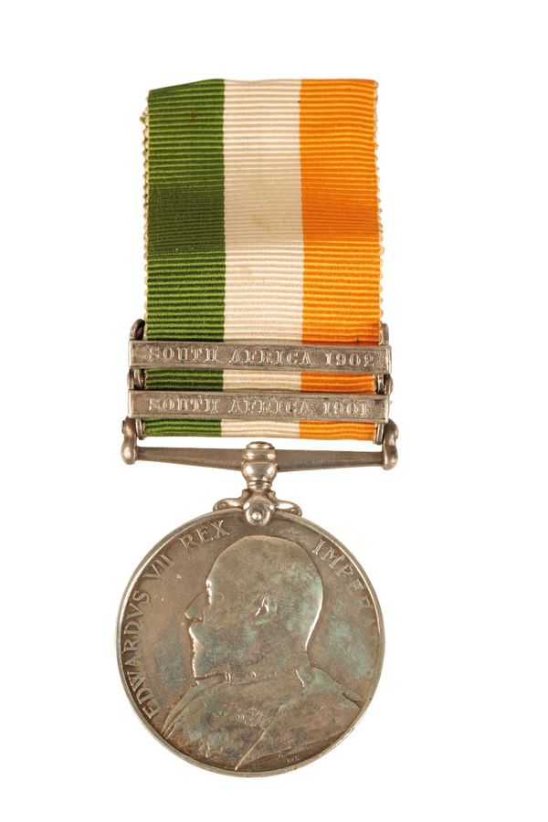 KINGS SOUTH AFRICA MEDAL TO 24083 SAPR W HALEY ROYAL ENGINEERS