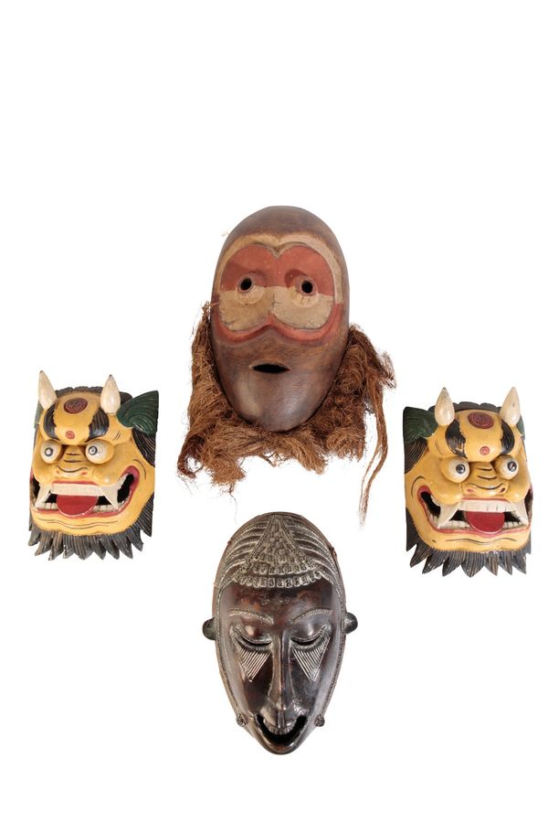 GROUP OF MASKS