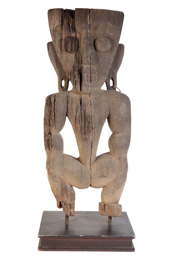 CARVED DAYAK FIGURE