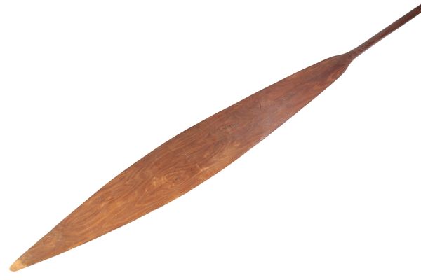 WOODEN PADDLE, POSSIBLY SOUTH PACIFIC