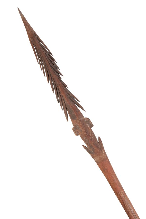 TIWI ISLANDS CEREMONIAL PUKAMANI 'FEMALE' SPEAR