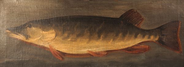 NAIVE SCHOOL, 18TH/19TH CENTURY STUDY OF A PIKE