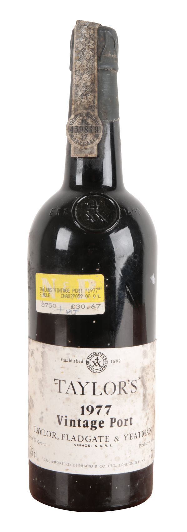 TAYLOR'S VINTAGE PORT 1977