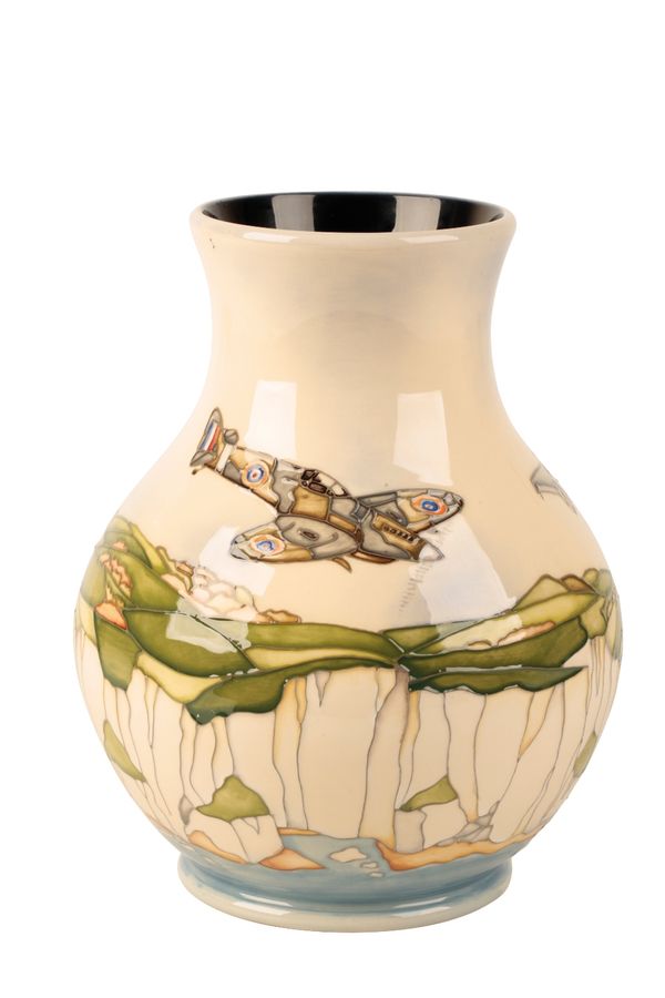 MOORCROFT: A "Flying Colours" limited edition vase