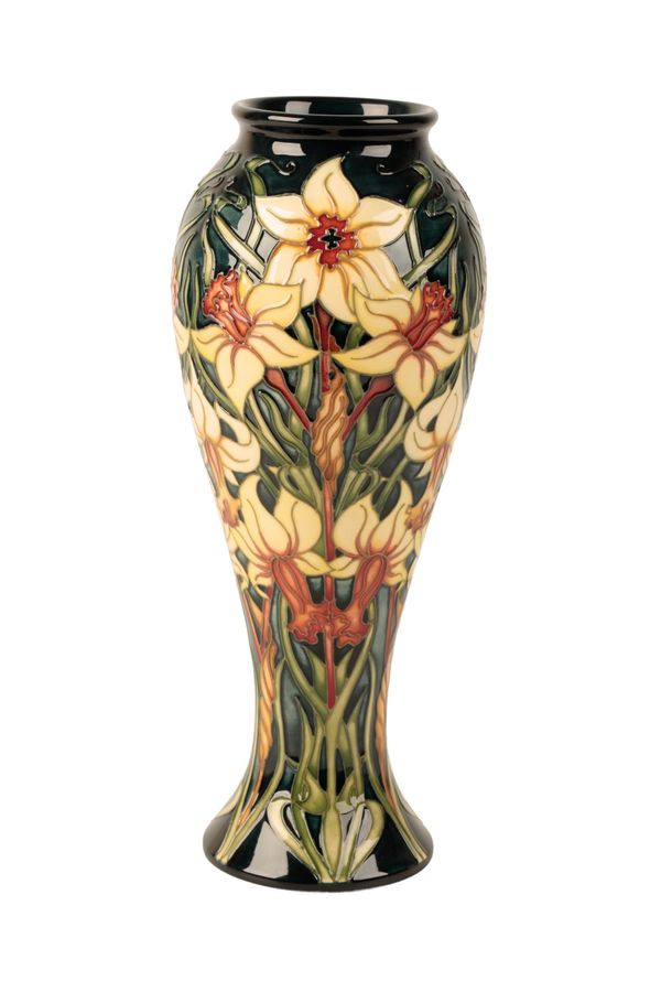 MOORCROFT: A "Jonquilla" limited edition vase