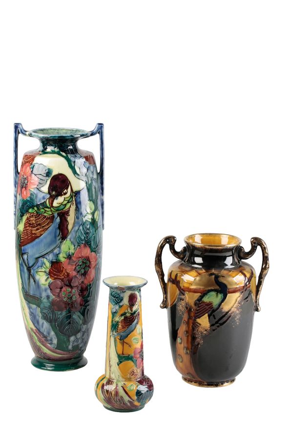 ROGER DEAN FOR THOMAS FORESTER & SONS: A "TROGON WARE" VASE