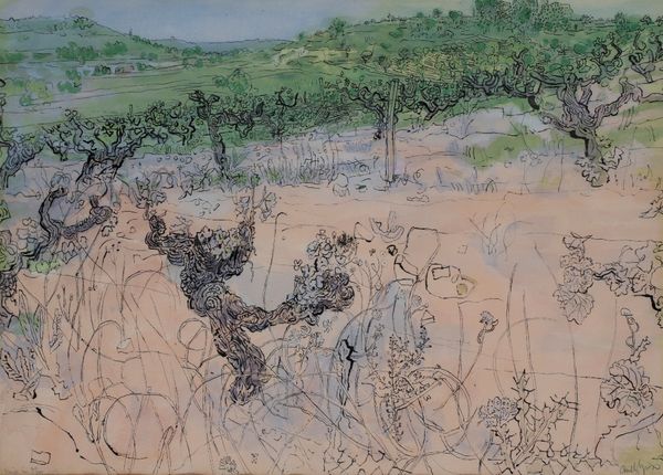 •ANTHONY GROSS (1905-1984) 'Vines in May'