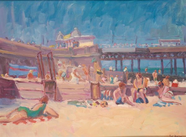 •PAUL DARLEY (b. 1958) 'Pier Corner - Cromer'