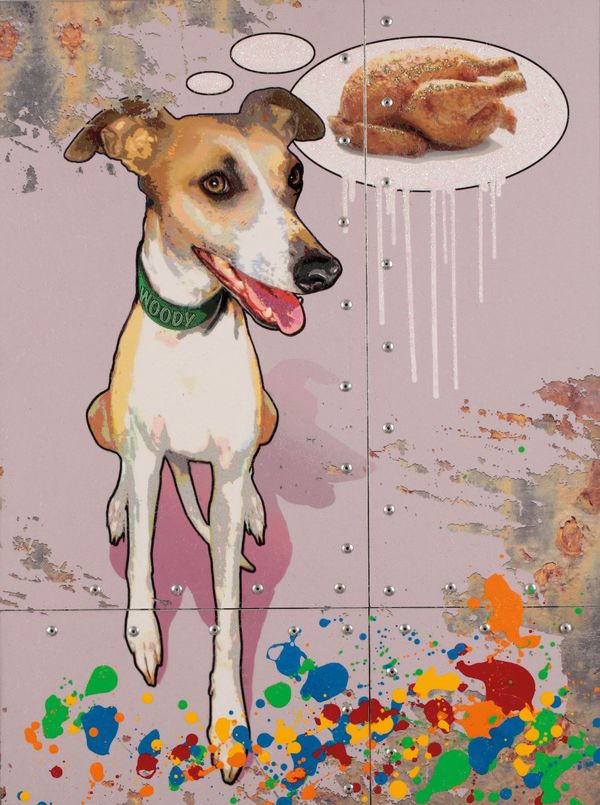 •BOB COSFORD (contemporary) 'Dogs Think In Colour'