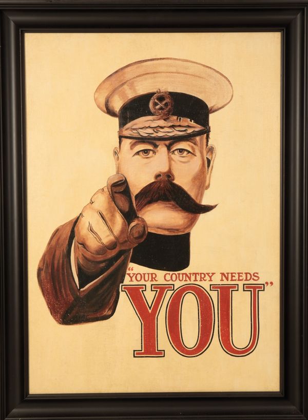 LORD KITCHENER "YOUR COUNTRY NEEDS YOU"