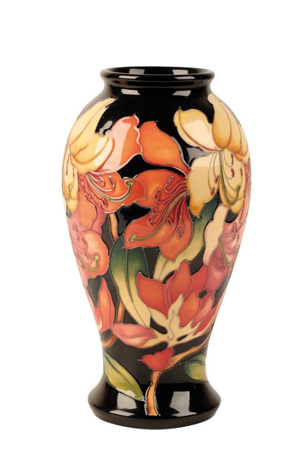MOORCROFT: A "Forest of Flowers" limited edition vase