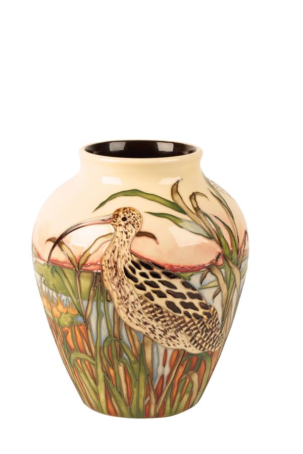 MOORCROFT: A "Call of the Curlew" trial vase