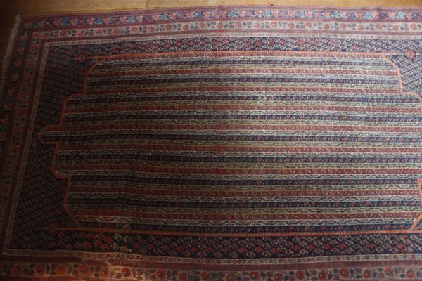 A FINE AFSHAR NERIZ RUG