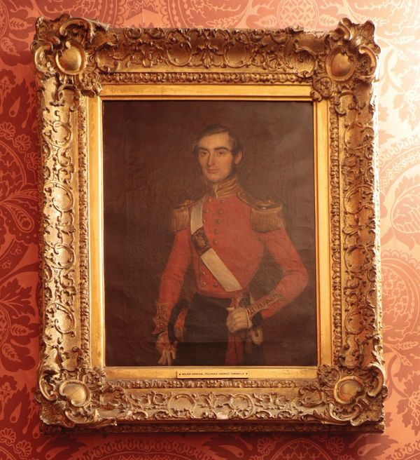 ENGLISH SCHOOL, 1844 A portrait of Major General Richard George Connelly