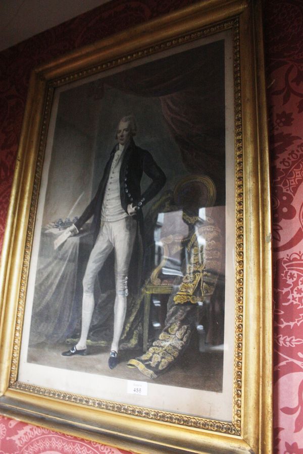 AFTER SIR THOMAS GAINSBOROUGH "The Rt. Hon. William Pitt"
