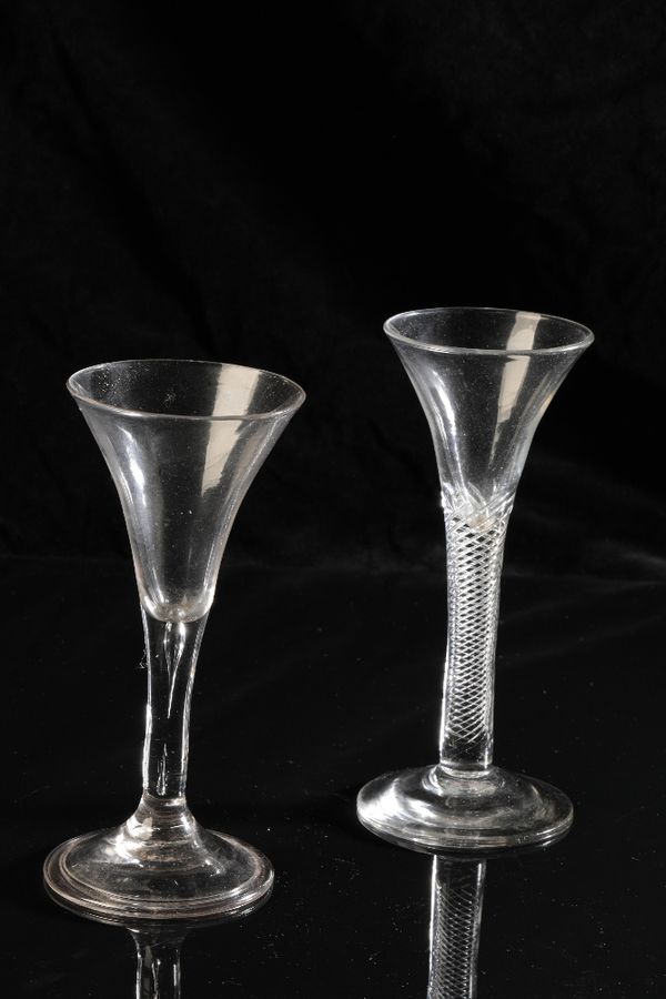 18TH CENTURY WINE GLASS