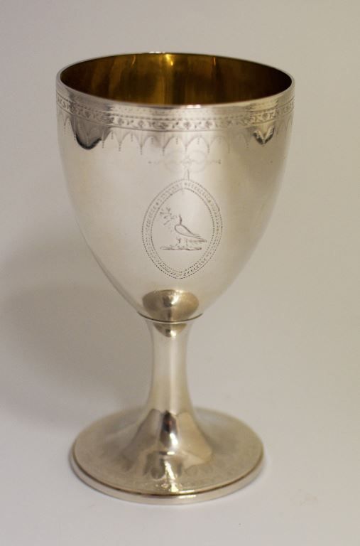 GEORGE III SILVER GOBLET