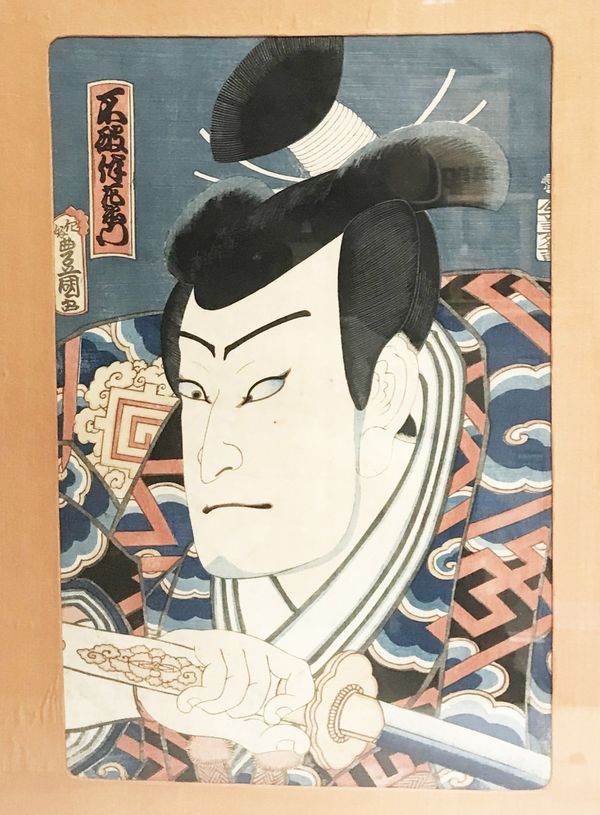 TWO JAPANESE WOODBLOCK PRINTS, BY UTAGAWA TOYOKUNI III