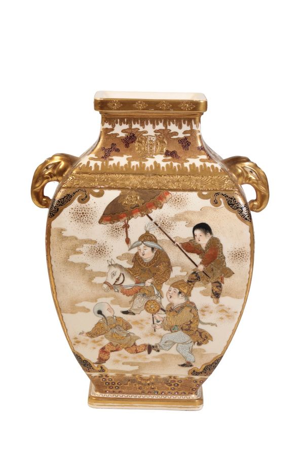 FINE JAPANESE SATSUMA VASE