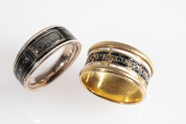 GEORGE III MOURNING RING