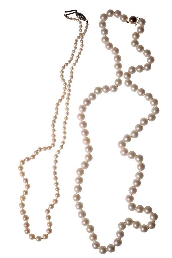 CULTURED PEARL NECKLACE