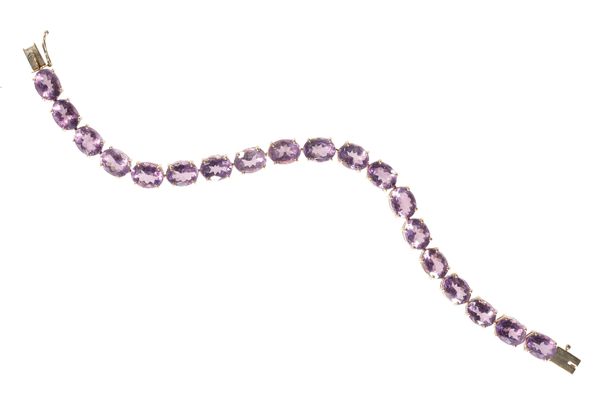 AMETHYST LINE BRACELET