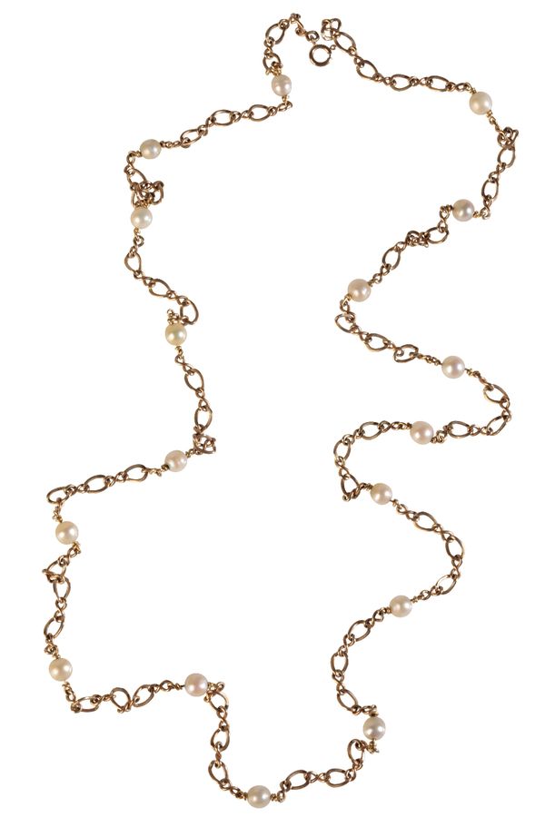 9K YELLOW GOLD NECKLACE