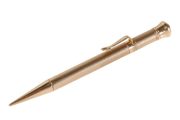 9ct GOLD "MORDAN LEVERPONT" PROPELLING PENCIL