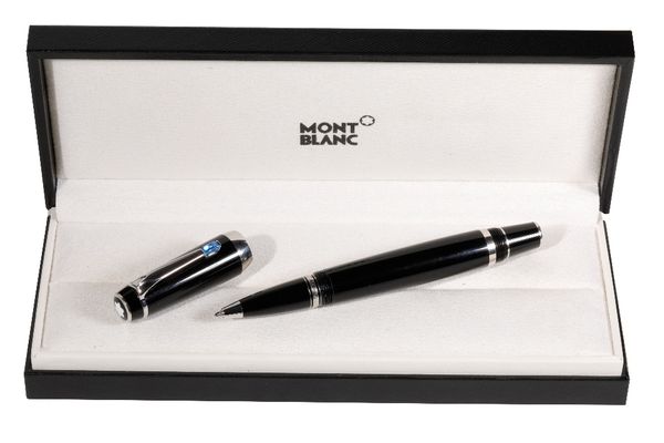 MONTBLANC: A "BOHEME" BLEU ROLLERBALL PEN