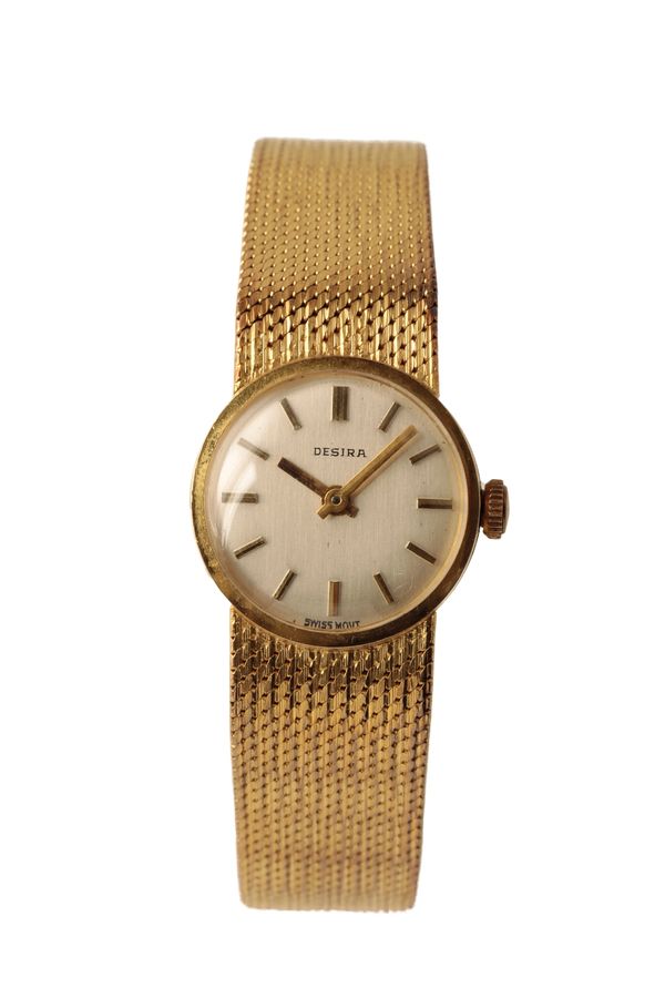 DESIRA 14CT GOLD LADY'S BRACELET WATCH