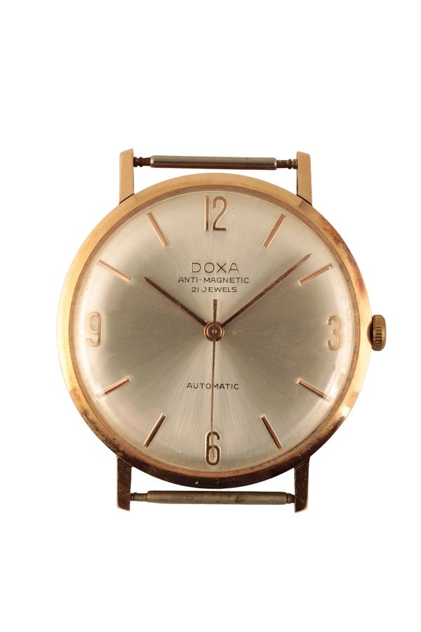 DOXA 9CT GOLD GENTLEMAN'S WRISTWATCH