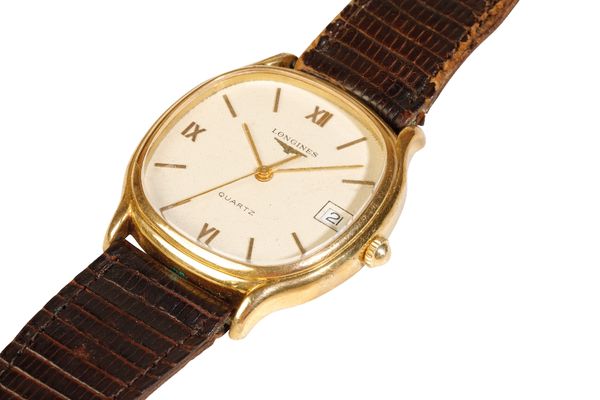 LONGINES GOLD PLATED GENTLEMAN'S WRISTWATCH