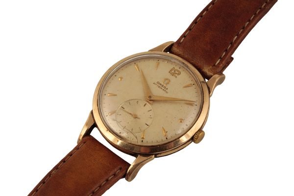 OMEGA 9CT GOLD GENTLEMAN'S WRISTWATCH