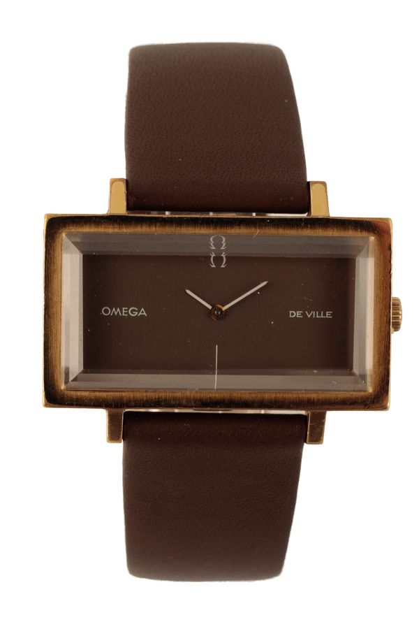 OMEGA DE VILLE LADY'S GOLD-PLATED WRISTWATCH