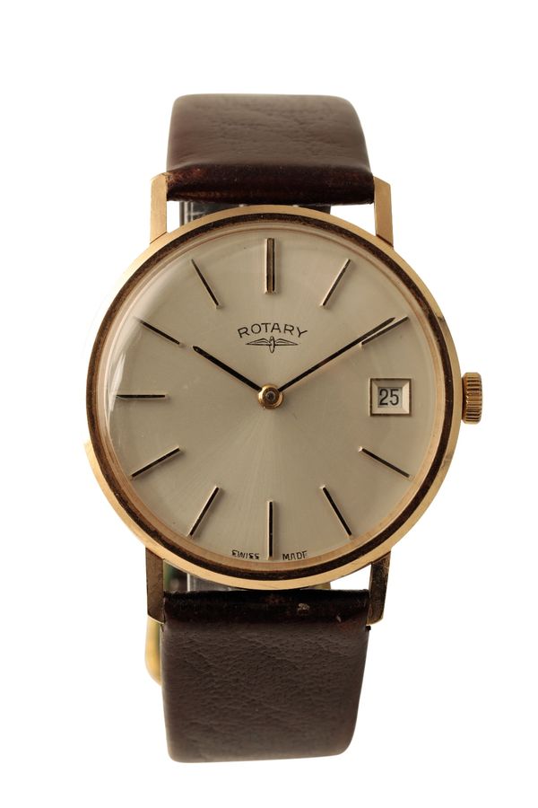 ROTARY 9CT GOLD GENTLEMAN'S WRISTWATCH