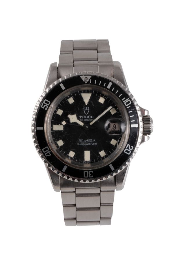 TUDOR PRINCE OYSTER DATE SUBMARINER GENTLEMAN'S STAINLESS STEEL BRACELET WATCH