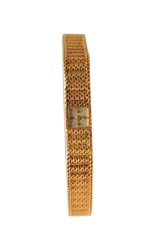 VACHERON CONSTANTIN 18 CT GOLD LADY'S BRACELET WATCH