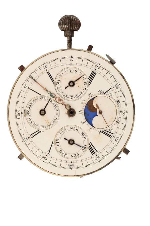 CHRONOGRAPH REPEATING POCKET WATCH MOVEMENT