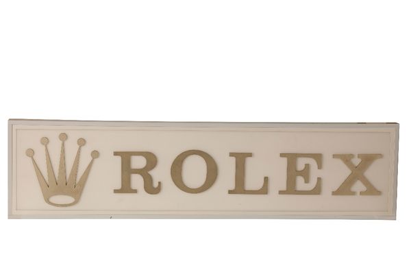 ROLEX ADVERTISING WALL SIGN